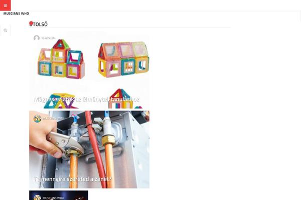 Stuffpost theme site design template sample