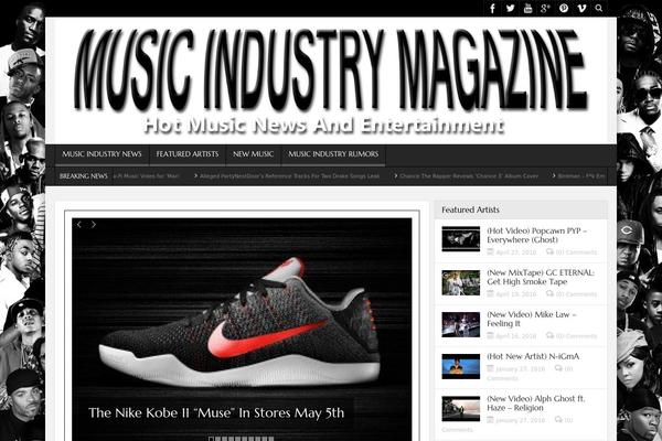 Multinews theme site design template sample