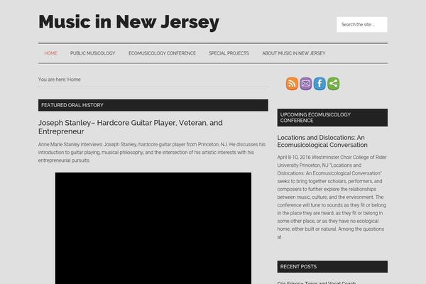 Magazine Pro theme site design template sample
