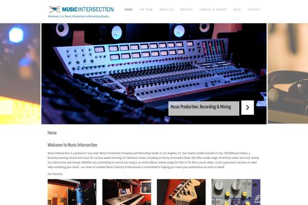 Impero theme site design template sample