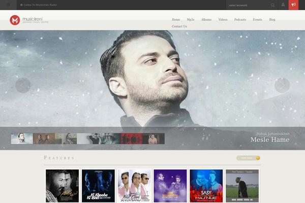 musicironi.com site used Abanmusic