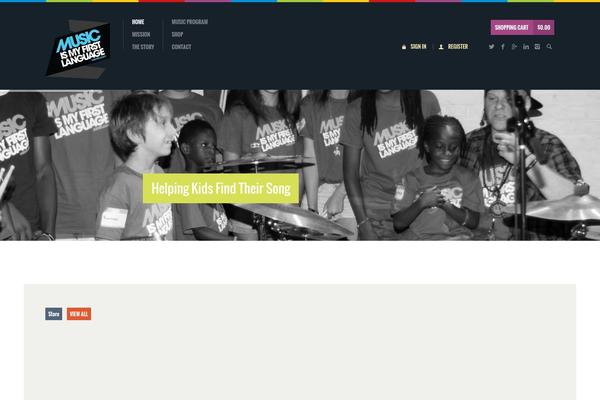 Biosphere theme site design template sample