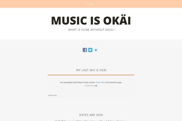 Meola theme site design template sample