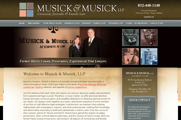 musicklawoffice.com site used Nextclient