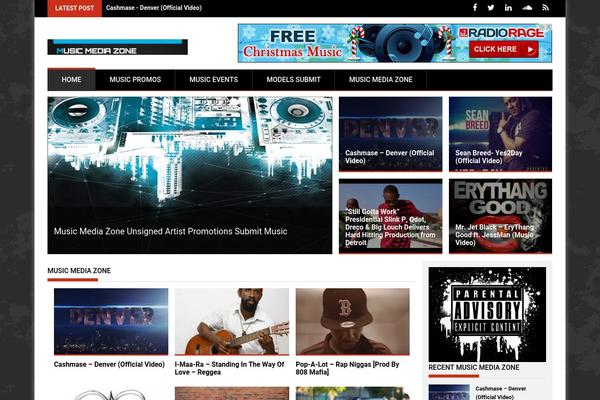 ProfitMag theme site design template sample