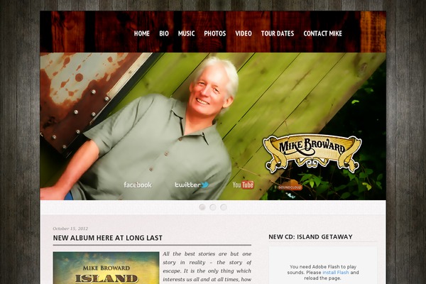 Grammy theme site design template sample
