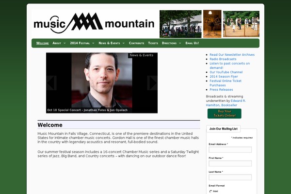 Site using Dynamic Content Gallery plugin
