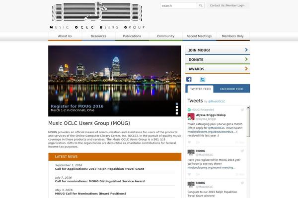 musicoclcusers.org site used Membee