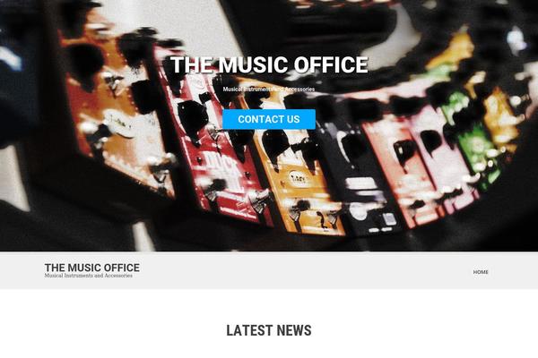 SKT White theme site design template sample