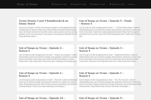 Enlightenment theme site design template sample