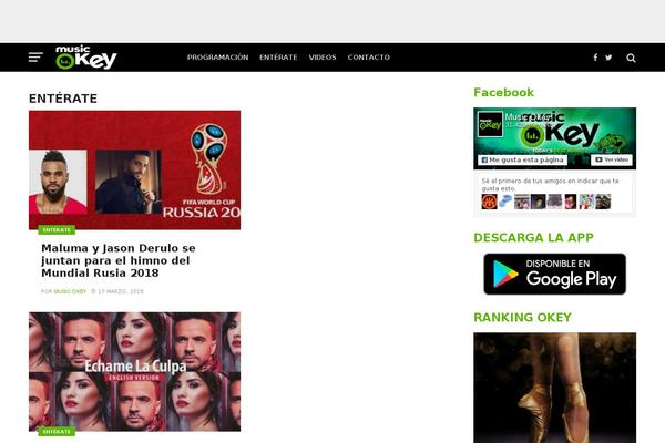 Click-mag theme site design template sample