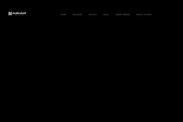 SoundRise theme site design template sample