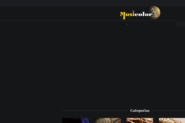 Musicplace theme site design template sample