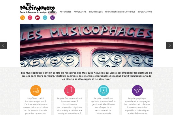 musicophages.org site used Gamma