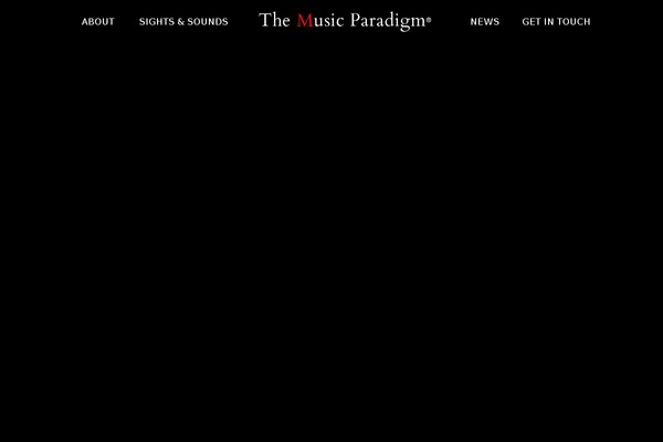 Music theme site design template sample