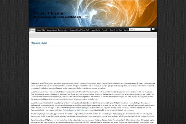 Graphene theme site design template sample
