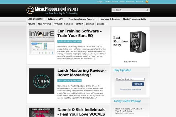 musicproductiontips.net site used Aeroblog