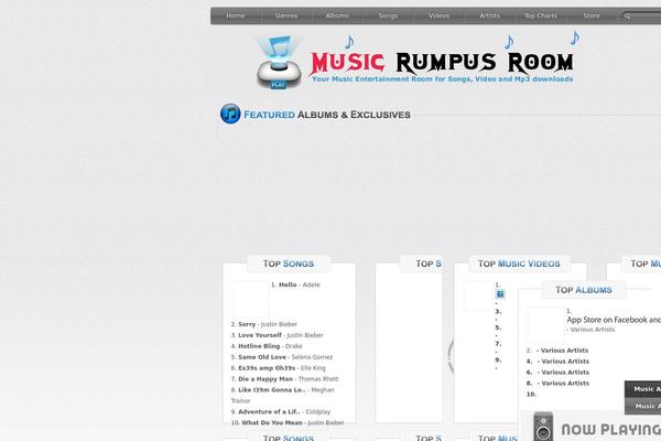 Template2 theme site design template sample