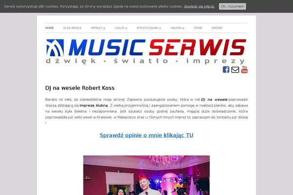 musicserwis.com site used Tiny Framework