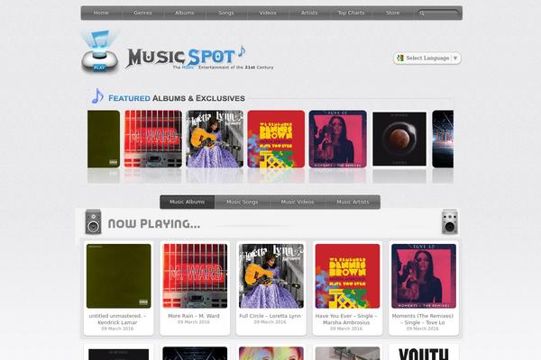Template2 theme site design template sample