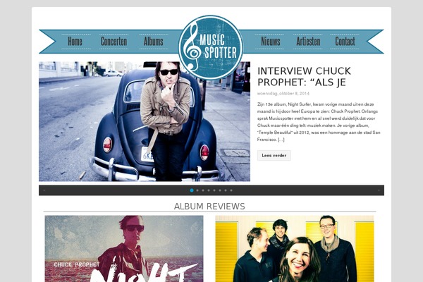 Organic Magazine theme site design template sample