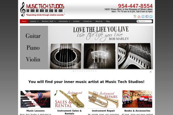 PageLines theme site design template sample