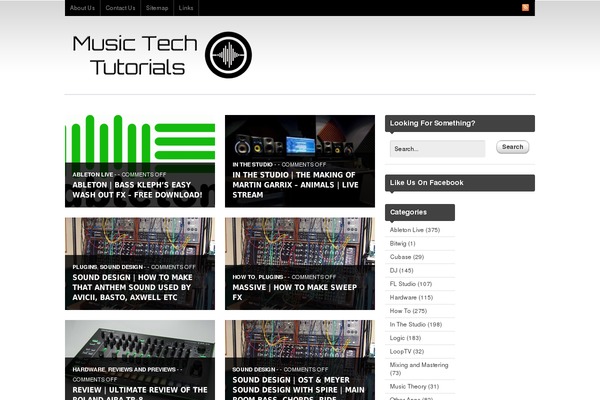 Spectrum theme site design template sample
