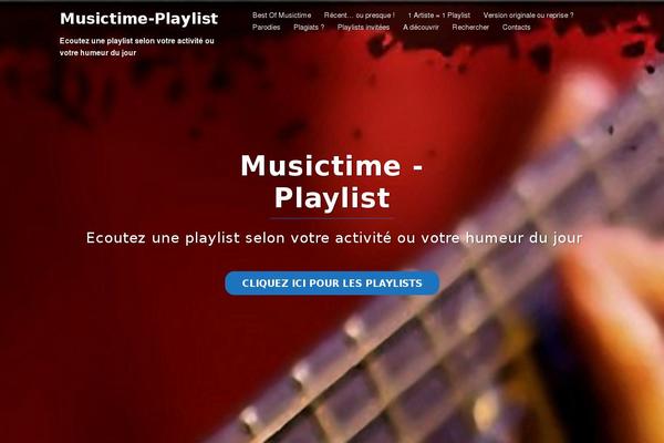 Site using YourChannel: YouTube channel on your website plugin
