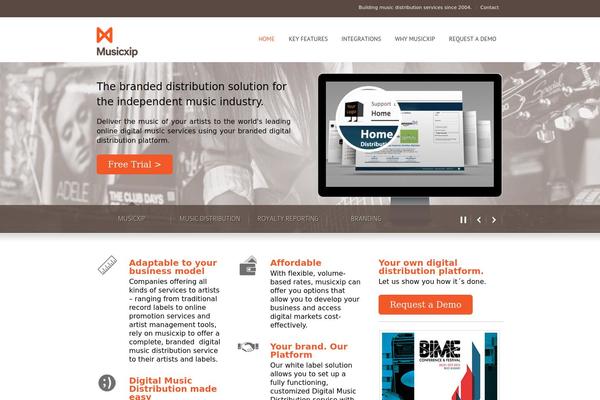 Symplex theme site design template sample