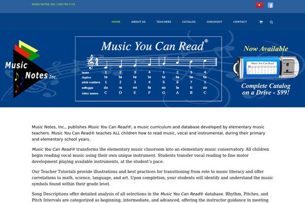 Quince theme site design template sample