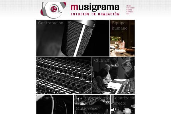 AutoFocus theme site design template sample