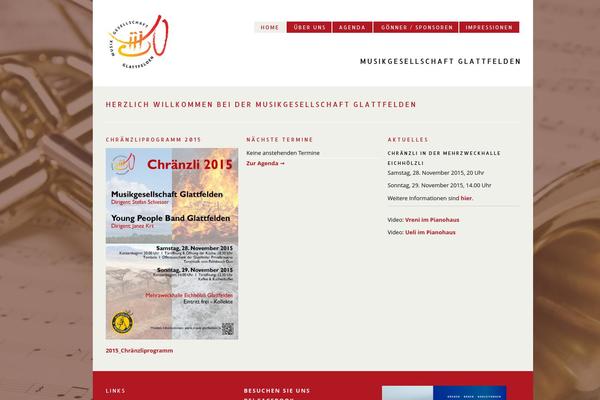 Storyteller theme site design template sample