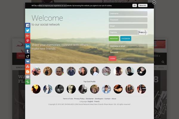Site using Cevherlink plugin