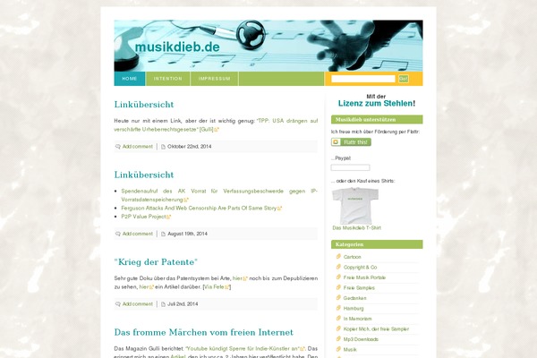 Blix theme site design template sample