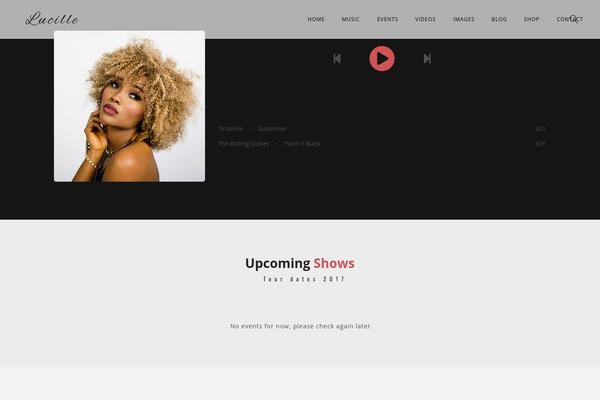 Site using Lucille-music-core plugin