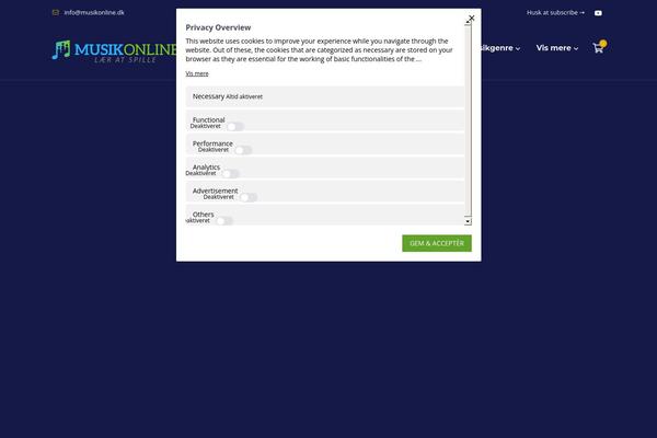 Site using Woo-pensopay plugin