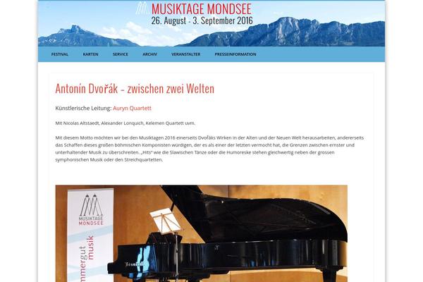 Enfold theme site design template sample