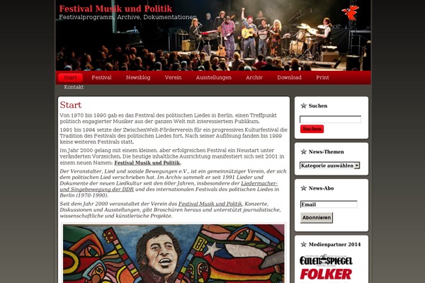Hiero theme site design template sample