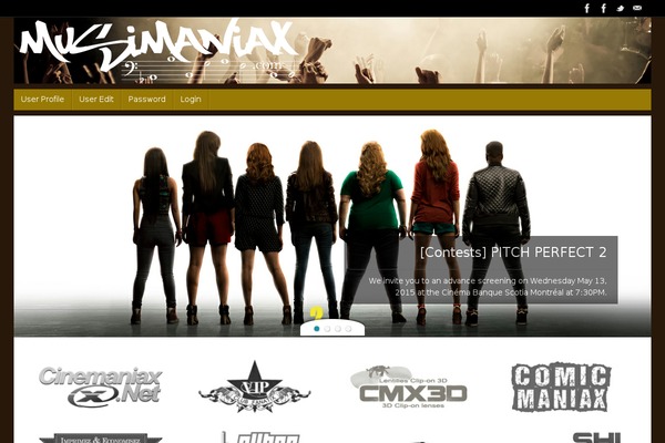 Tempera theme site design template sample