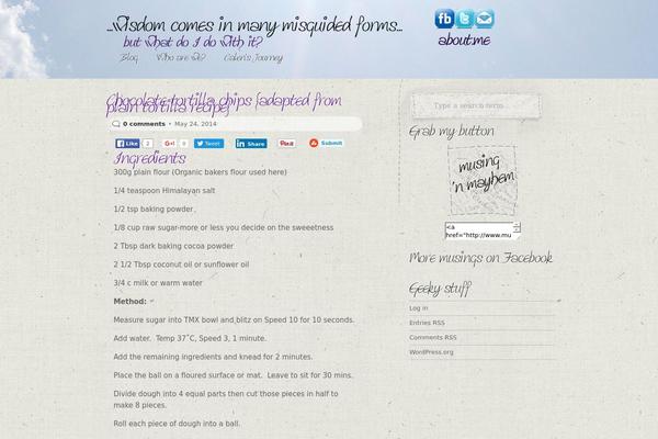 musingnmayhem.com site used Leap