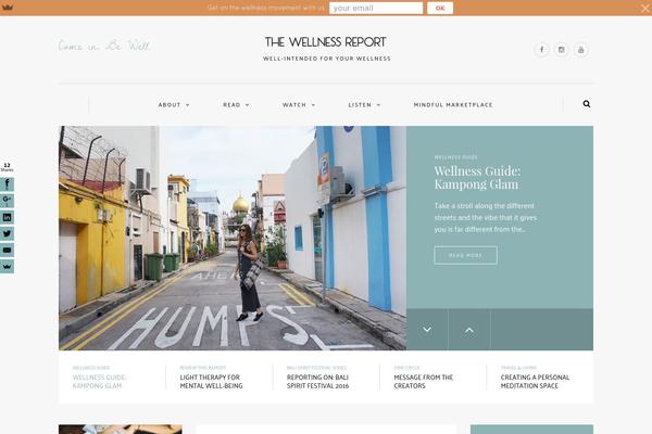 HEAP theme site design template sample