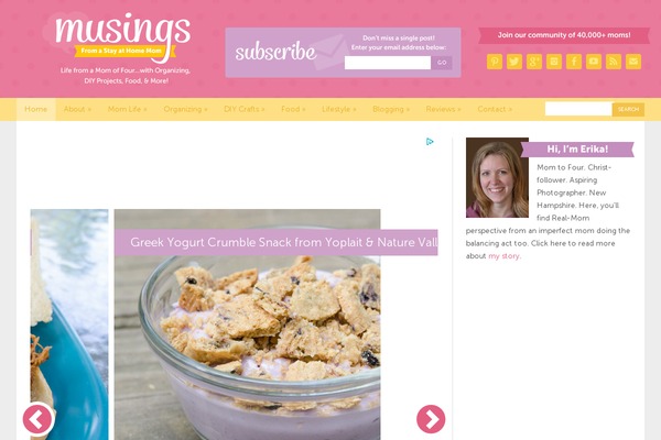 musingssahm.com site used Livingmom