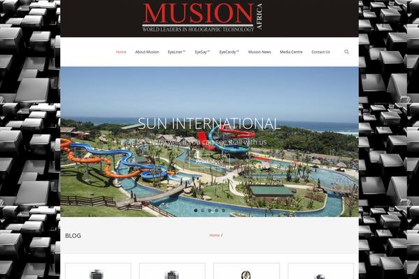 Site using iFeature Slider plugin