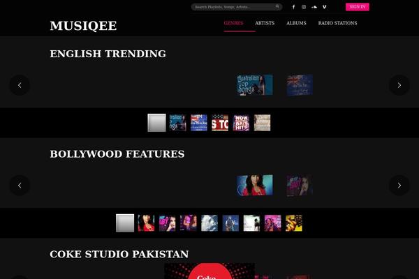 Site using Remixplus plugin