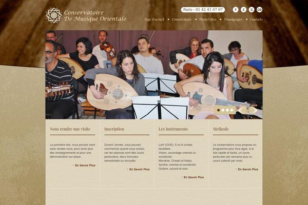 Insight theme site design template sample