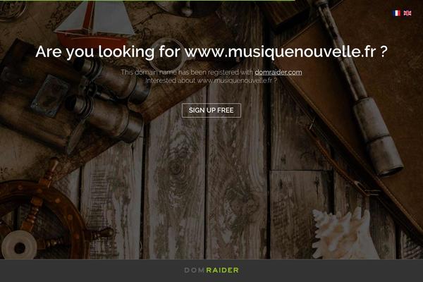 musiquenouvelle.fr site used avenue