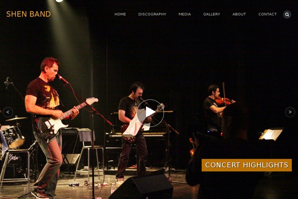 JamSession theme site design template sample