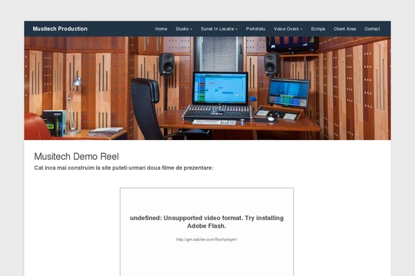 Meeta theme site design template sample