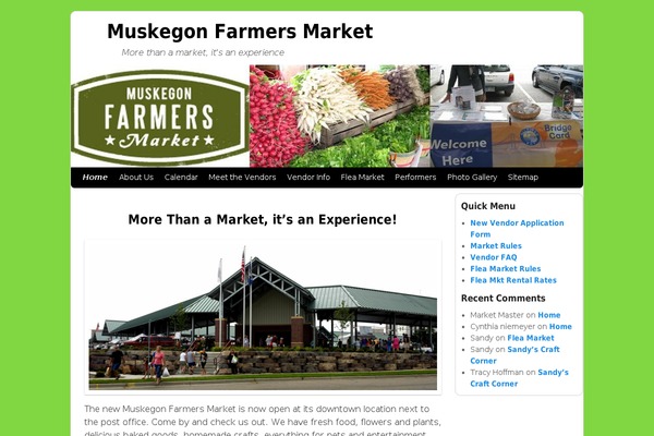 Site using Ditty News Ticker plugin