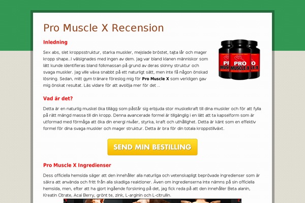 Going Green Pro theme site design template sample